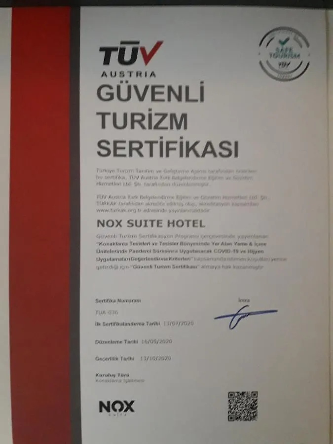 מלון דירות אנטליה Nox Suite